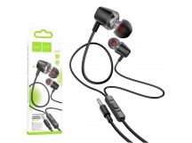 Наушники с микрофоном HOCO M107 (черный), мятая упаковка