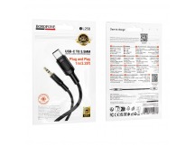 Аудио Адаптер BOROFONE BL25B Type-C - 3.5mm AUX (черный)
