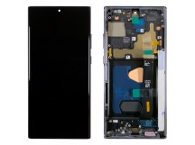 Дисплей для Samsung Galaxy Note 20 Ultra (N985F/N986F) модуль с рамкой Черный - (Soft OLED, 120 Гц) (Full Size)