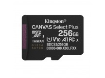 MicroSDXC  256GB  Kingston Class 10 Canvas Select Plus A1 U1 V10  (150 Mb/s) без адаптера
