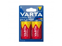 Элемент питания VARTA  LR20 LONGLIFE MAX POWER   (2 бл)  (2/20/100)