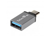 Переходник OTG USB 3.1 Type-C--> USB 3.0 Af TELECOM <TA431M> (1/400)