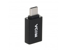 Переходник OTG USB 3.1 Type-C--> USB 3.0 Af (мет. корпус) VCOM <CA431M> (1/250)
