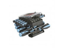 Отвертки в наборе, 44 предмета, головки, TORX, SL, PH, СR-V сталь Smartbuy PRO TOOLS (SBT-PRO-SCN-44