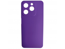 Чехол силиконовый Realme Note 60/60X/C61/C63 Silicone Cover без лого фиолетовый