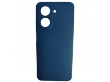 Чехол силиконовый Xiaomi Redmi A5/POCO C71 Silicone Case без лого темно-синий