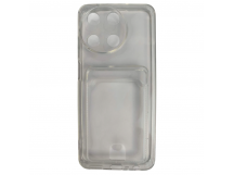 Чехол силиконовый Realme 11 с визитницей прозрачный