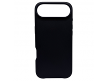 Чехол-накладка Magsafe для Apple iPhone 17 Air кожаный синий