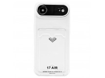 Чехол для iPhone 17 Air с отделением для карт Card Case прозрачный