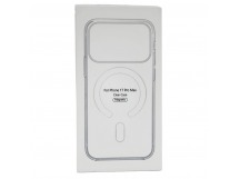 Чехол-накладка Magsafe для Apple iPhone 17 Pro Max прозрачный