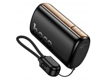Внешний аккумулятор Hoco Q50, 10000mAh (PD20W), встроенный кабель Apple, черный