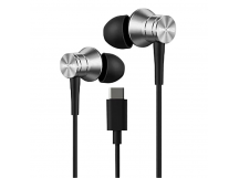 Проводные наушники Type-C 1MORE P10 Piston Fit In-Ear Headphones ORG серебристые