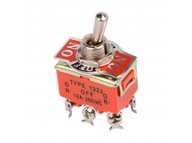 Тумблер 250V 15А (6c) ON-OFF-ON двухполюсный (KN-203) "Rexant"