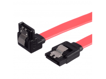 Кабель GoPower SATA (m)-SATA (m) 0.5м силикон ver.3.0 оранжевый Premium Zip-Lock c подвесом (1/250)