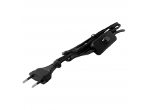 Кабель питания Прогресс для бра 1.7м 10A 2x0.5мм² с переключателем черный (1/200)