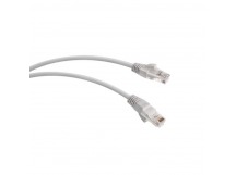 Патч-корд Atcom RJ-45 (m)-RJ-45 (m) 10.0м кат.5е ПВХ 24AWG серый (1/100)