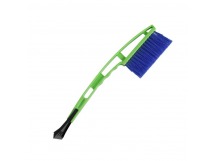 Щетка для автомобиля Brumex OKTAN сметка 42см со скребком зеленый (1/72)