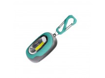 Фонарь брелок Космос 206B 1WCOBLED от батареек 3хААА IP53 3 режима черный/серый (1/30/120)