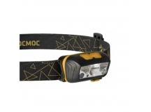 Фонарь налобный Космос 505Lit 2WXPELED+2WSMDLED+кр.свет от аккум IP54 6 реж т.сер/оранж (1/30/120)