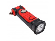 Фонарь рабочий Космос 706Lit автомобильный 2WLED+5WCOBLED от аккум IP54 2 реж красн/черн (1/30/120)