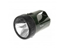 Фонарь туристический Космос 368 3W 1LED от аккумулятора зеленый (1/10)