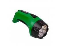 Фонарь туристический Рекорд РМ-0107 от аккумулятора зеленый (1/6/36)