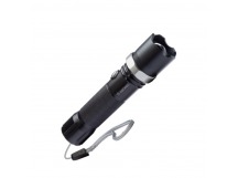 Фонарь универсальный Космос 112Lit 3W LED от аккум IP53 3 режима+ZOOM+линза черный (1/30/120)