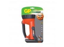 Фонарь GP Discovery L076-CR1 пластик+резина (4xR20)  ударопрочный