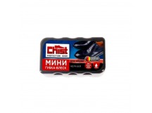 Губка для гладкой кожи CHIST Мини 50х40х40мм черный (1/48)