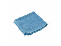 Салфетка Рыжий кот M-03 30х30см микрофибра вафельная голубой (1/40/200)