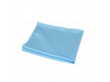 Салфетка Рыжий кот M-05 30х30см микрофибра для стекла голубой (1/40/200)