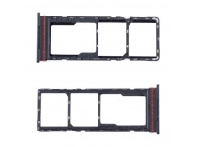 Держатель SIM для Tecno Spark Go 2 (KM4) Черный