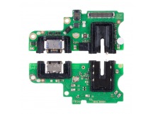 Шлейф для Tecno Pova 6 4G (LI7) плата на системный разъем/разъем гарнитуры/микрофон - Премиум