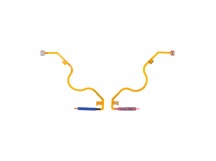 Шлейф для Tecno Pova Neo 3 (LH6n) сканер отпечатка пальцев Синий