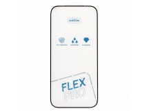 Защитное стекло Full Screen Cellis Flex Pro для "Apple iPhone 17 Pro" (black)(241299)