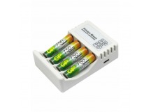 Аккумулятор + зарядное устройство GP 75AAAHC/CPBR-2CR4 AAA NiMH 750mAh блистер