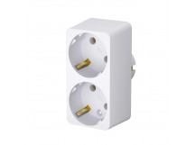 Разветвитель Фотон АМ 16-2Е 2р.С/З 16A белый (1/20/120)