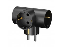 Разветвитель Фотон АМ 16-3ТЕ 3р.С/З 16A черный (1/20/120)