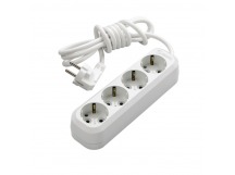 Удлинитель Makel 4р.С/З 16A 3.0м 3x1мм² IP20 белый MGP153 (1/12)