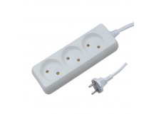 Удлинитель Прогресс Standard 3р.Б/З 10A 7.0м 2x1мм² белый (1/20)