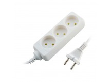 Удлинитель Старт S 3р.Б/З 10A 3.0м 2x0.75мм² IP20 белый (1/20)