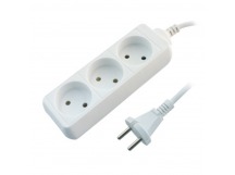 Удлинитель Старт S 3р.Б/З 10A 5.0м IP20 белый (1/20)