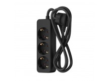 Удлинитель Фотон 16-53Е 3р.С/З 16A 5.0м ПВС 3x1мм² черный (1/20)