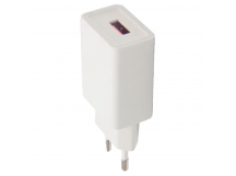 Сетевое З/У GoPower GP1U 1USB 2.4A 12W белый (1/120/480)
