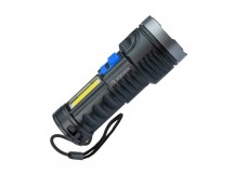 Фонарь универсальный Космос 115Lit 3W LED+COB от аккумулятора IP53 4 режима черный (1/48/96)