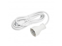 Удлинитель Makel 1р.С/З 16A 3.0м 3x0.75мм² IP20 белый 10005 (1/14)