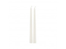 Свечи столовые Волшебная страна античные 2шт. белый (1/30)