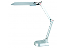 Светильник настольный Camelion KD-017A 11W 230V 2G7 на основании +лампа серебряный (1/6)