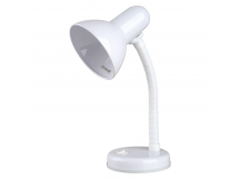 Светильник настольный Camelion KD-301 40W 230V E27 на основании белый (1/12)