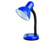 Светильник настольный Camelion KD-301 40W 230V E27 на основании синий (1/12)
